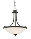Bordeaux 3 Light Pendant in Bronze Finish