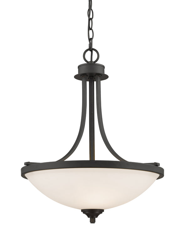 Bordeaux 3 Light Pendant in Bronze Finish