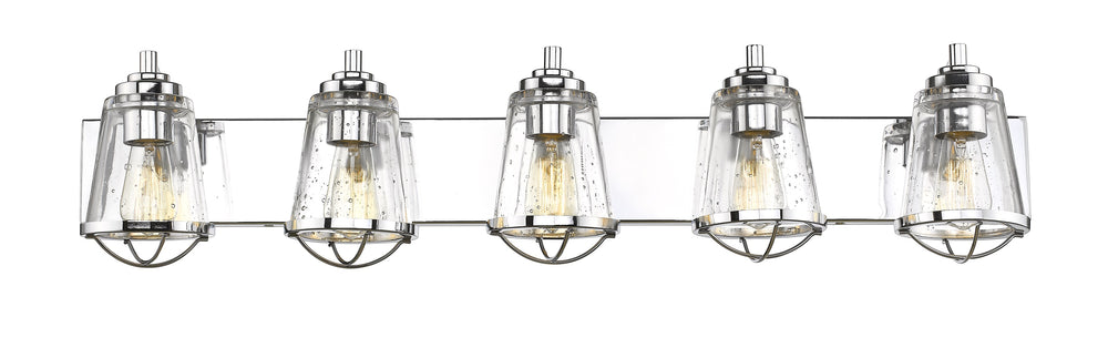 Mariner 5 Light Vanity in Chrome Finish