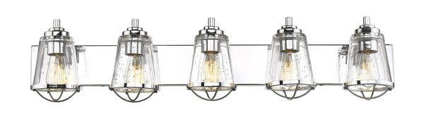 Mariner 5 Light Vanity in Chrome Finish