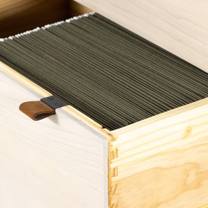 Trey Modular Filing Cabinet In Dove Poplar
