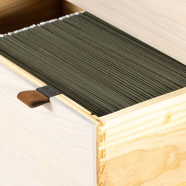 Trey Modular Filing Cabinet In Dove Poplar