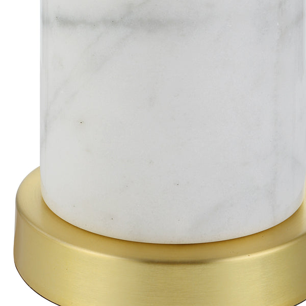 Turret Gold Buffet Lamp