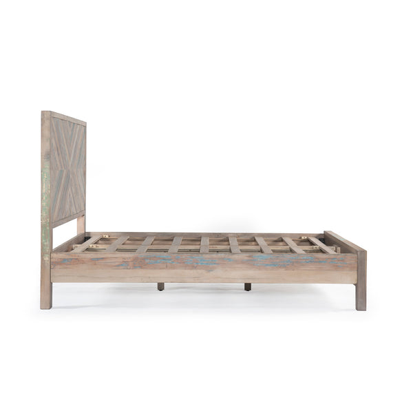 Marseillies Queen Bed, Coastal Mist