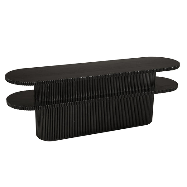 Parker Console, Hand Rubbed Black