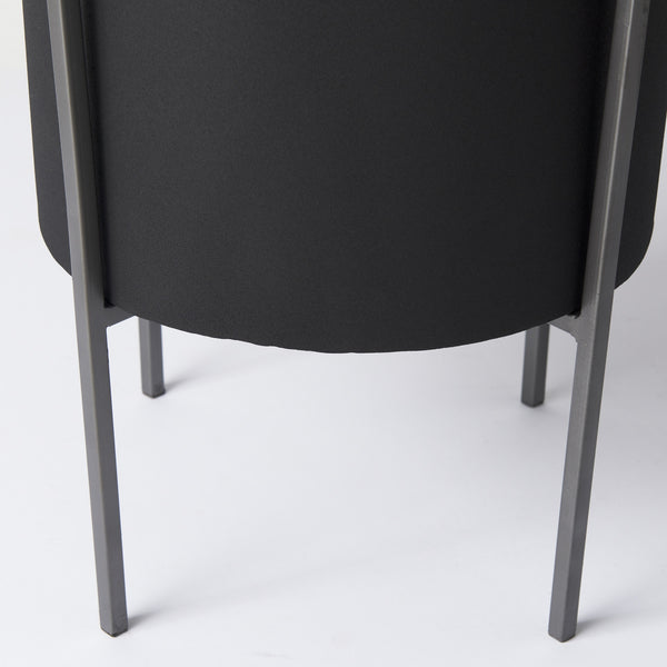Claypoole (Set of 3) Black Plant Stands