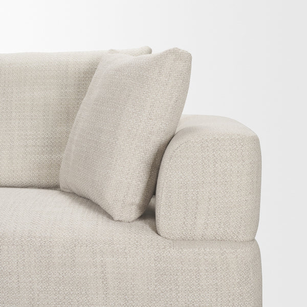 Warner Oatmeal 2 Piece Sofa Set
