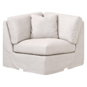 Lena Modular Slipcover Corner Chair