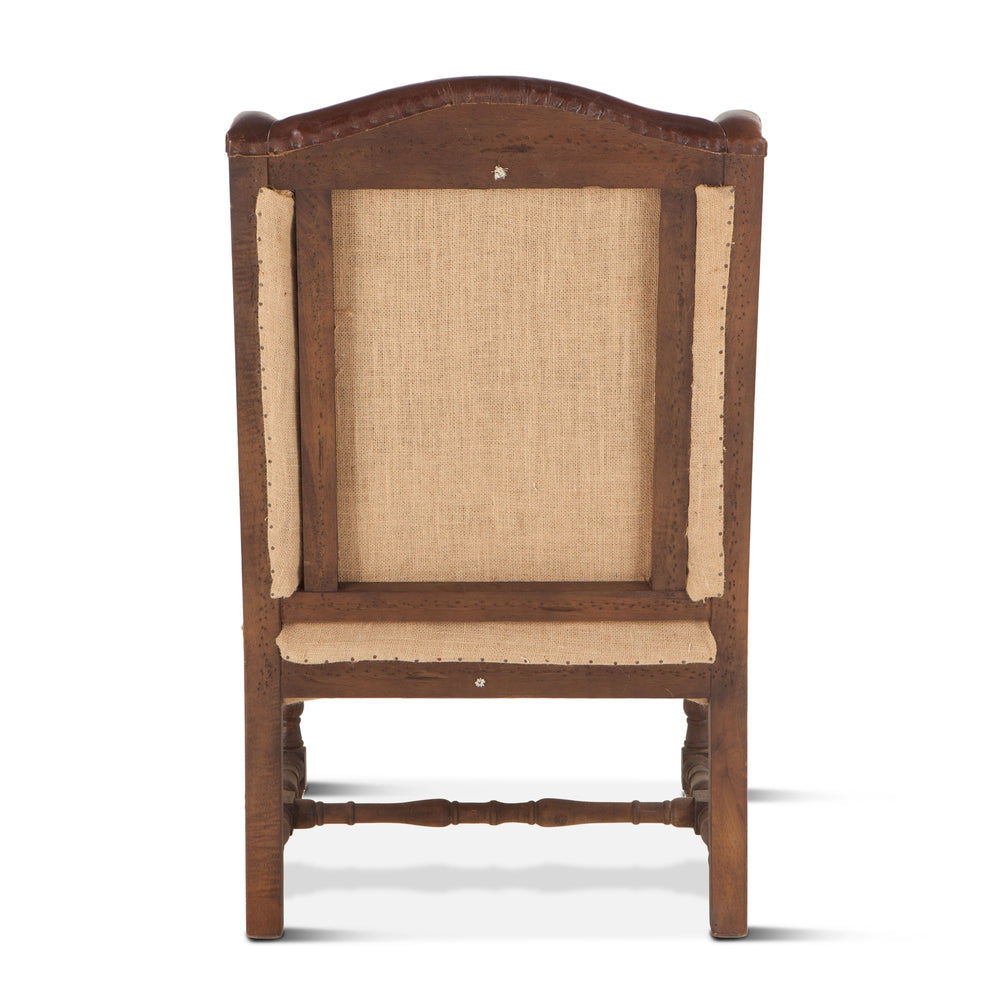 Grosvenor Collection Sicily Chair- vintage cigar leather