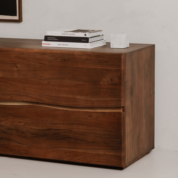 Moe's Watson 4-Drawer Brown Dresser