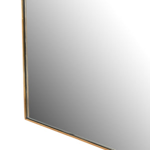 Georgina Wide Mirror In Polished Brass