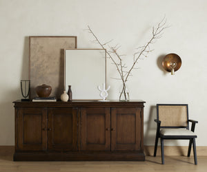 Lund Sconce In Burnt Brass