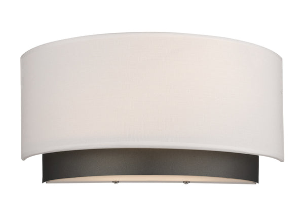 Jade 2 Light Wall Sconce in Factory Bronze Finish