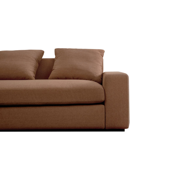 Moe's Thomas Sofa in Rust Polyester