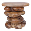 Katniss Reclaimed Teak Side/ End Table, Natural