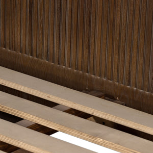 Fletcher Bed In Terra Brown Oak In Queen