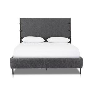 Anderson Bed In Knoll Charcoal In Queen