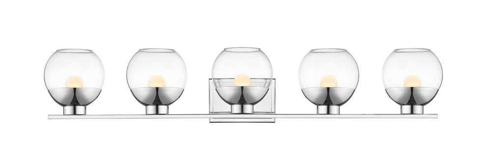 Osono 5 Light Vanity in Chrome  Finish