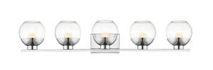 Osono 5 Light Vanity in Chrome  Finish