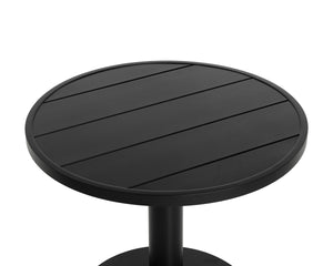 MERANO BISTRO TABLE - ROUND - BLACK - 36"