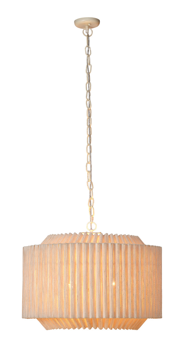 Theory Jute 4-Light Chandelier
