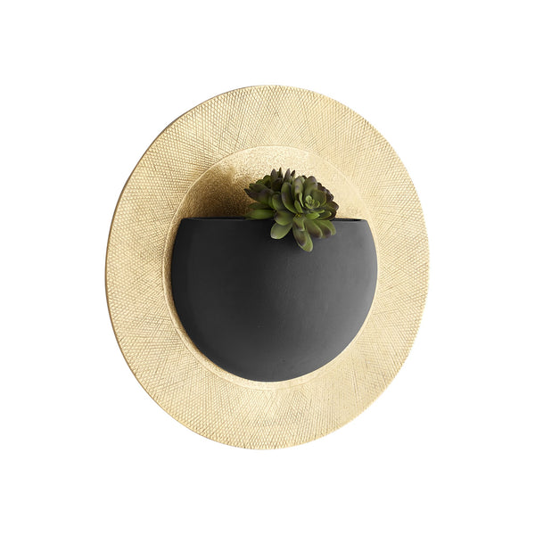 Gilded Implosion WL Decor in Gold and Black