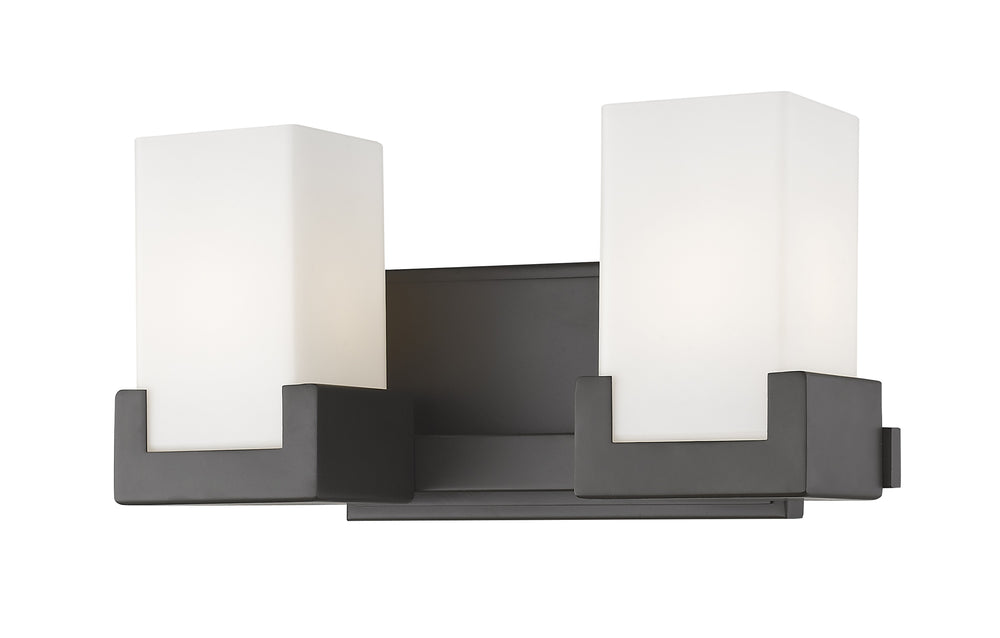Peak 2 Light Vanity in Bronze Finish