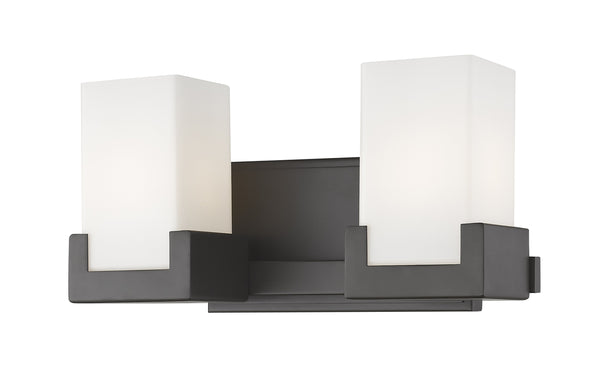Peak 2 Light Vanity in Bronze Finish