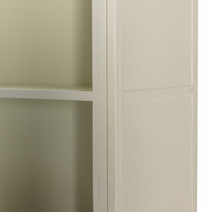 Breya Cabinet In Cream Powder Coat