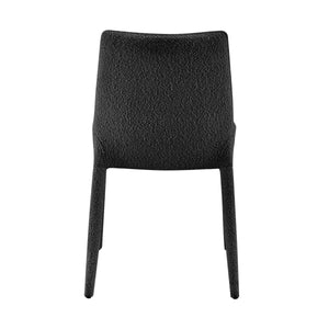 Kelsey Fabric Dining Side Chair, Boucle Black