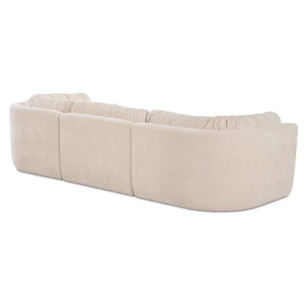 Matina Modular Sofa in Oatmeal Chenille