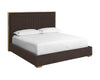 MABEL BED - KING - MEG DARK BROWN