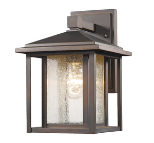 Aspen 1 Light Outdoor in Oil Rubbed Bronze Finish