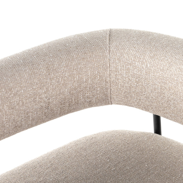 Carrie Dining Chair In Light Camel