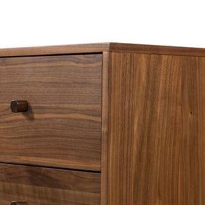 Arturo Media Console - Natural Walnut Veneer