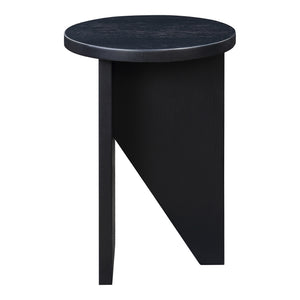 Grace Accent Table in Black Oak
