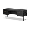 Rosedale Executive Writing Desk In Ebony Oak