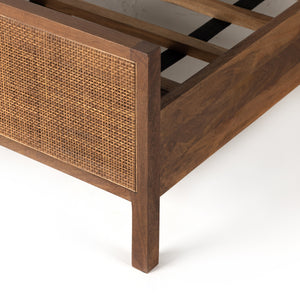 Sydney Bed In Brown Wash In Queen