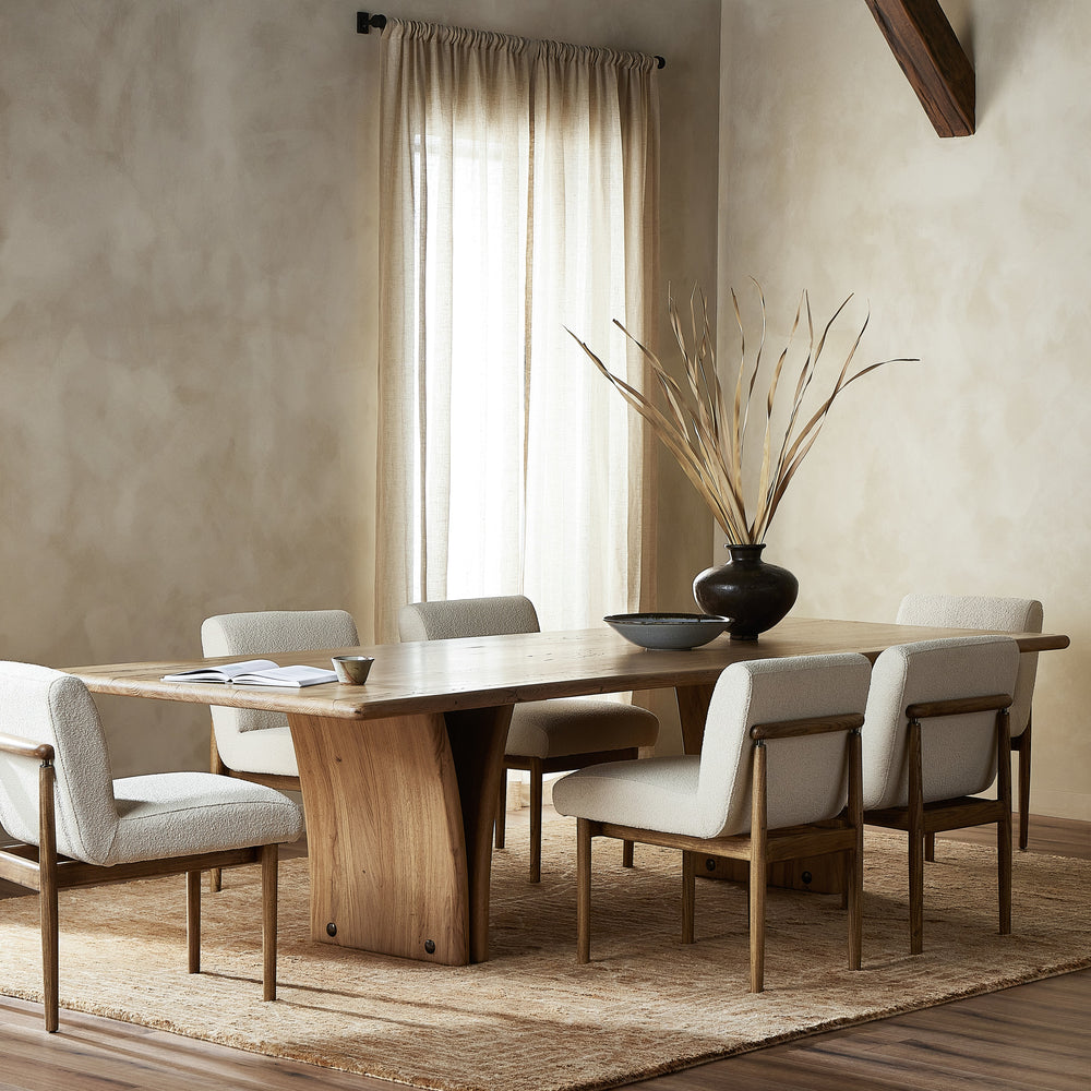 Marcon Dining Table in Natural Reclaimed French