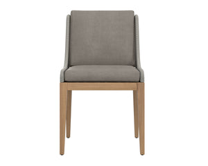 SORRENTO DINING CHAIR - NATURAL - PALAZZO TAUPE