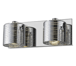 Sempter 2 Light Vanity in Chrome  Finish