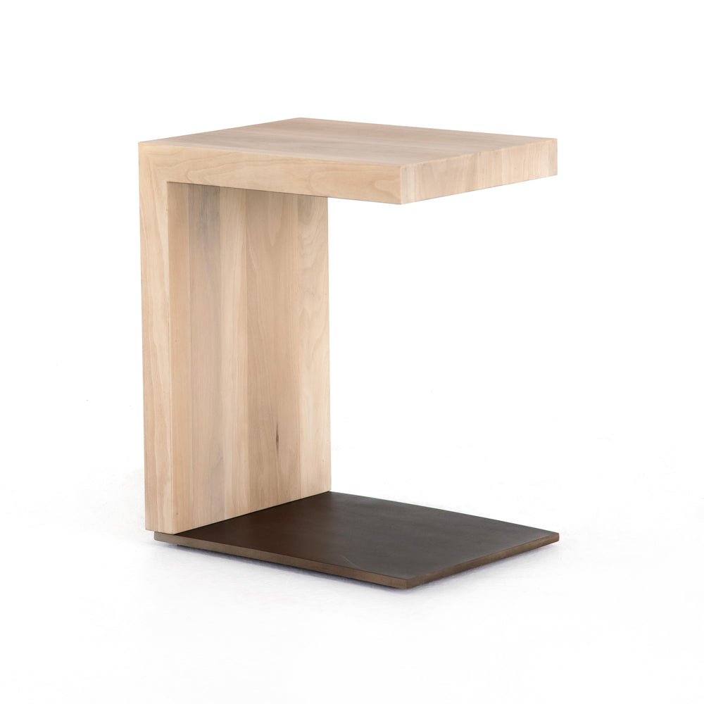 Hudson C Table In Ashen Walnut