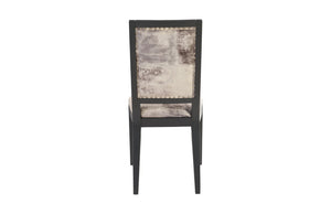 Mesmerize Dining Chair, Mist Grey, Grey Wooden Legs