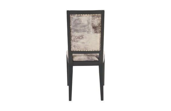 Mesmerize Dining Chair, Mist Grey, Grey Wooden Legs