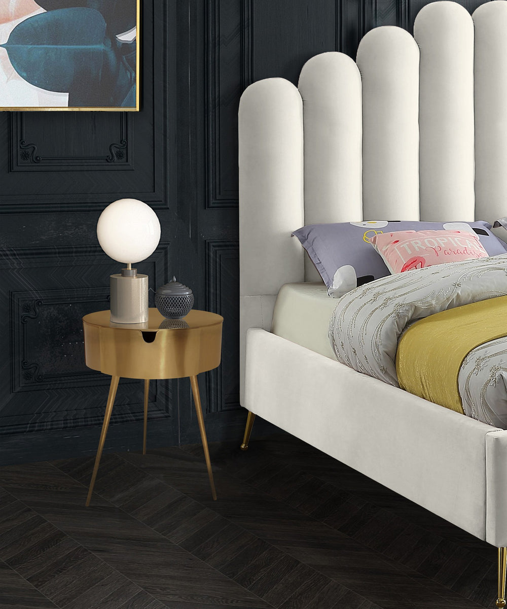 Bennie Night Stand In Gold
