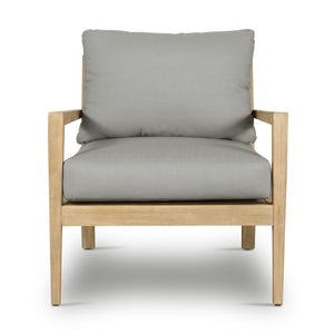 Amaya Outdoor Chair In Natural Acacia