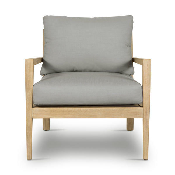 Amaya Outdoor Chair In Natural Acacia