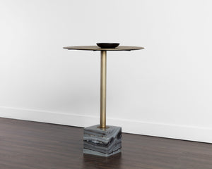 KATA BAR TABLE - GREY MARBLE