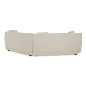 Fraser 3 Piece Off White Modular Sectional
