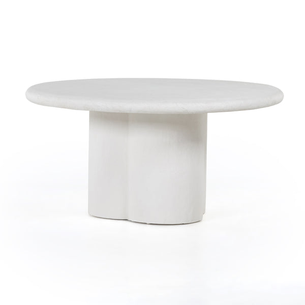 Grano Dining Table In Plaster Molded Concrete